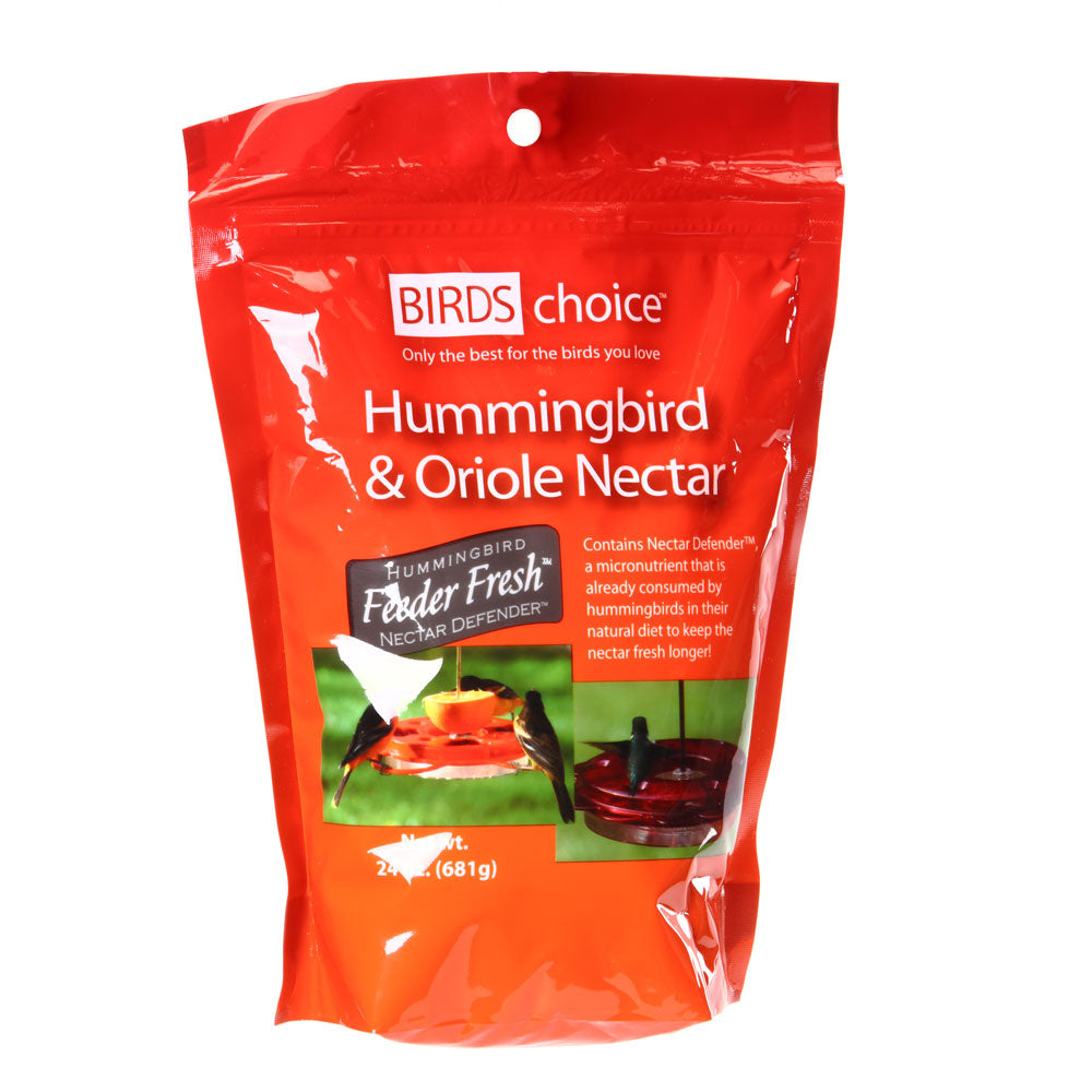 Hummingbird and Oriole Nectar with Nectar Defender 24 oz. Resealable P