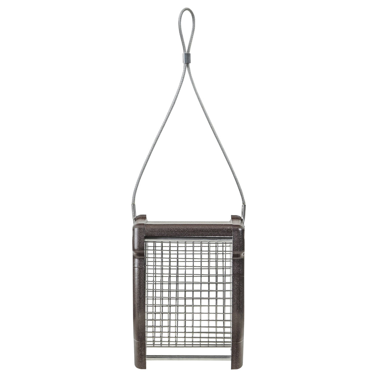 Shelled Peanut Bird Feeder in Brown Recycled Plastic - Birds Choice