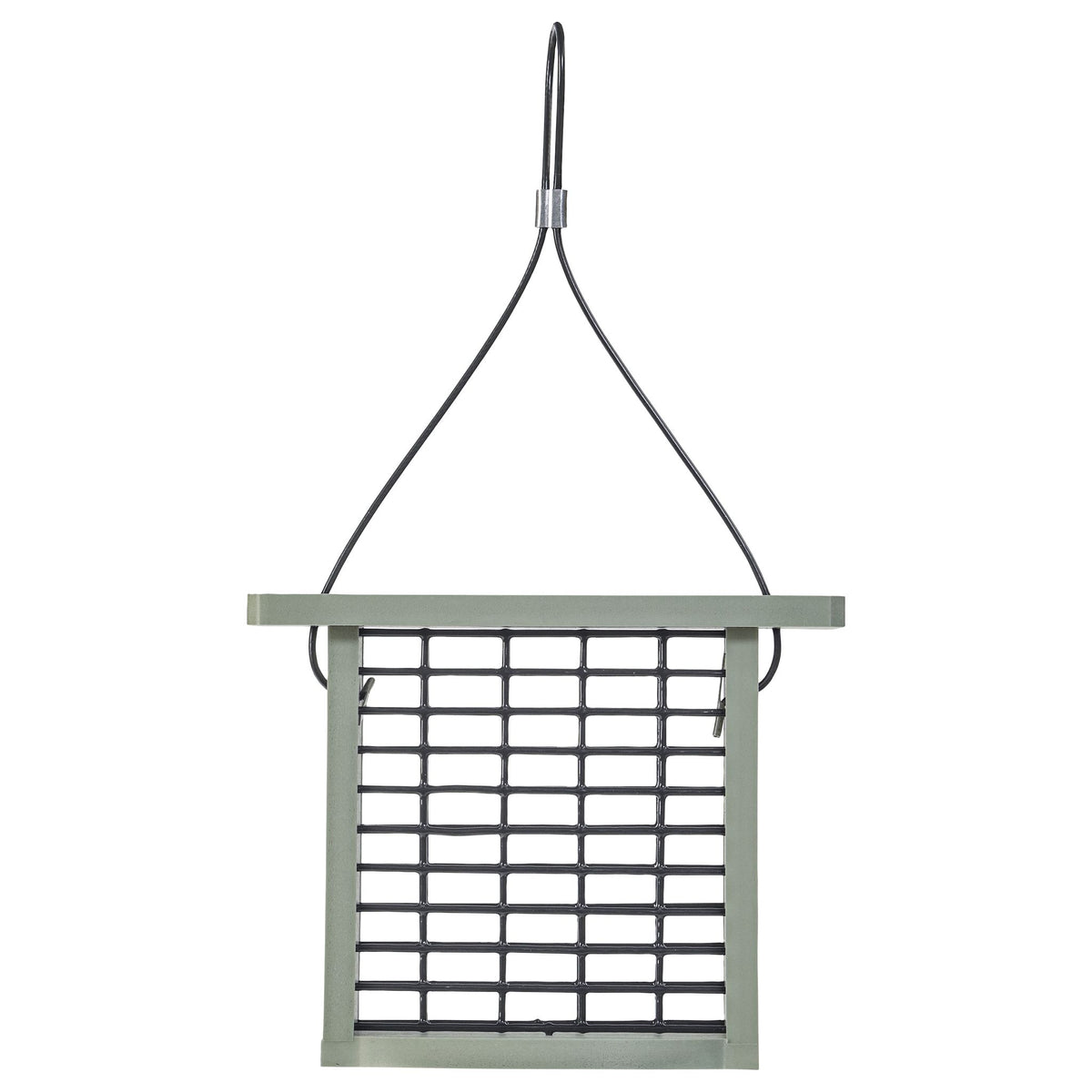 Recycled Plastic Suet Feeder in Sage Green - Birds Choice