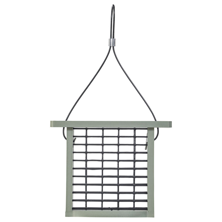 Recycled Plastic Suet Feeder in Sage Green - Birds Choice