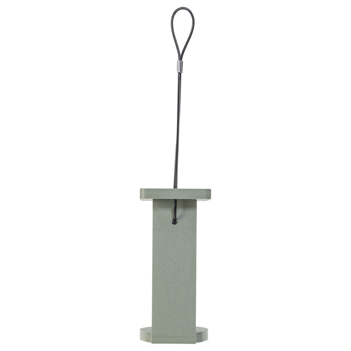 Recycled Plastic Suet Feeder in Sage Green - Birds Choice