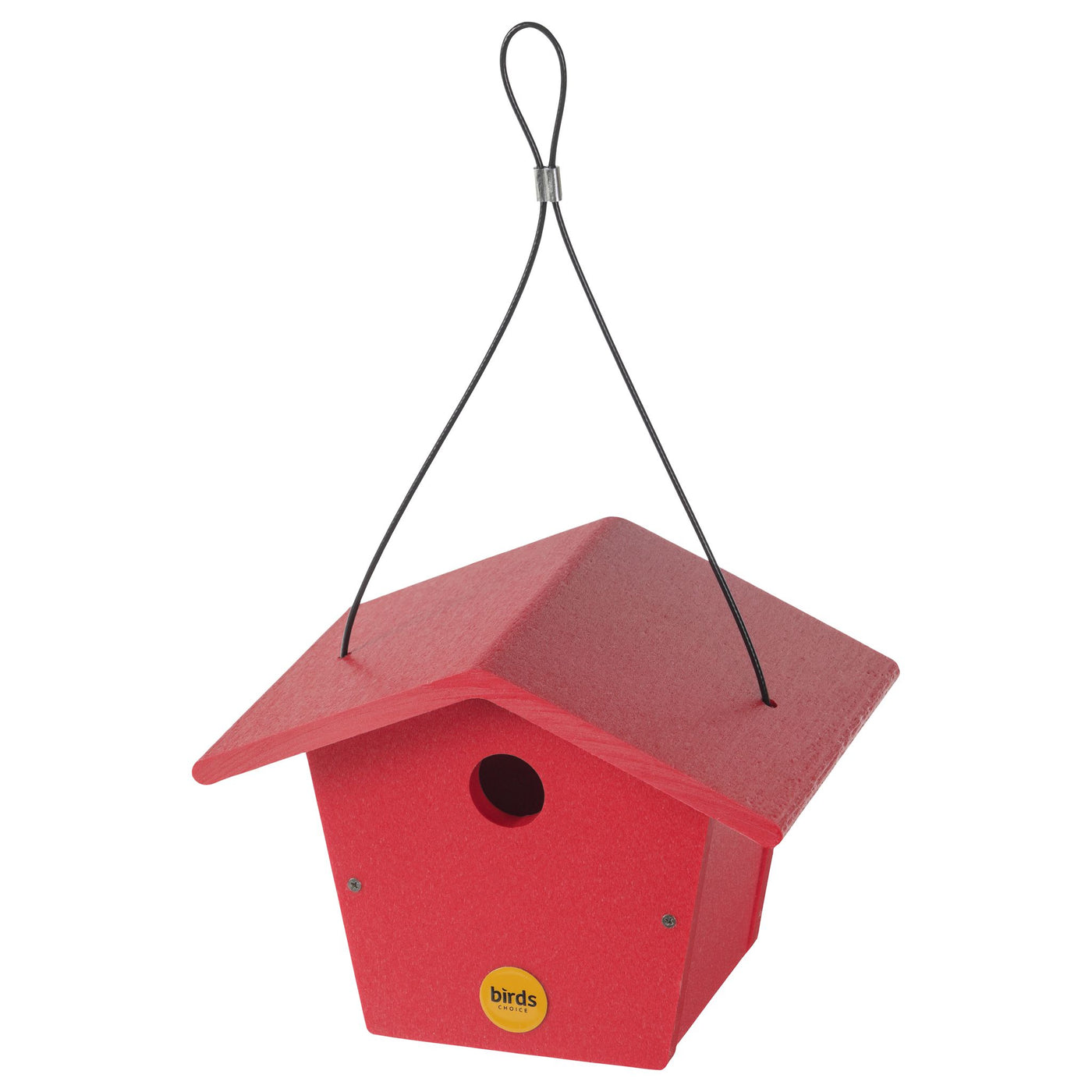 Wren House in Red Recycled Plastic - Birds Choice