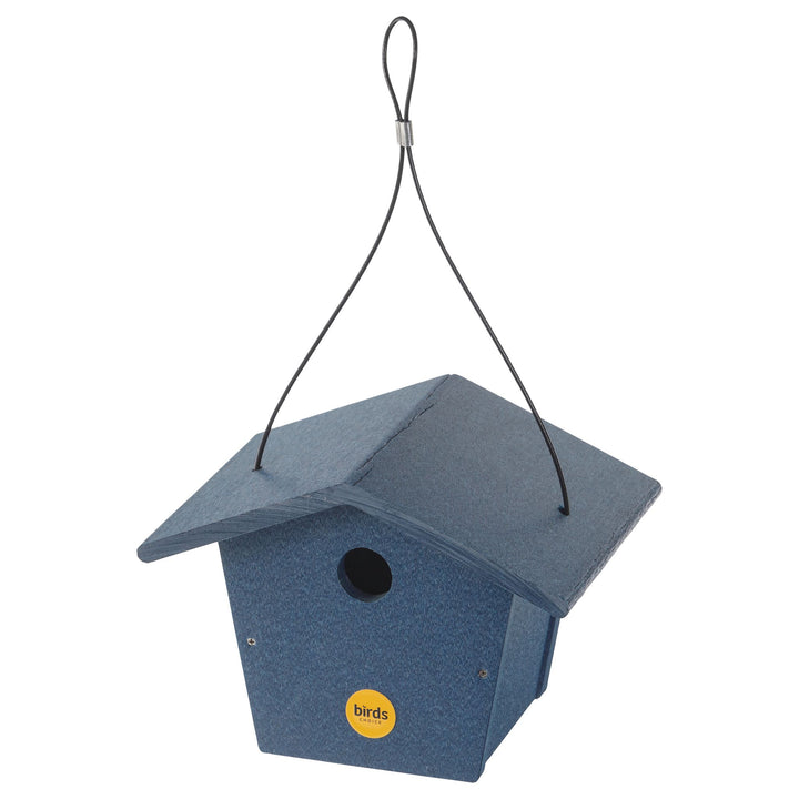 Wren House in Blue Recycled Plastic - Birds Choice