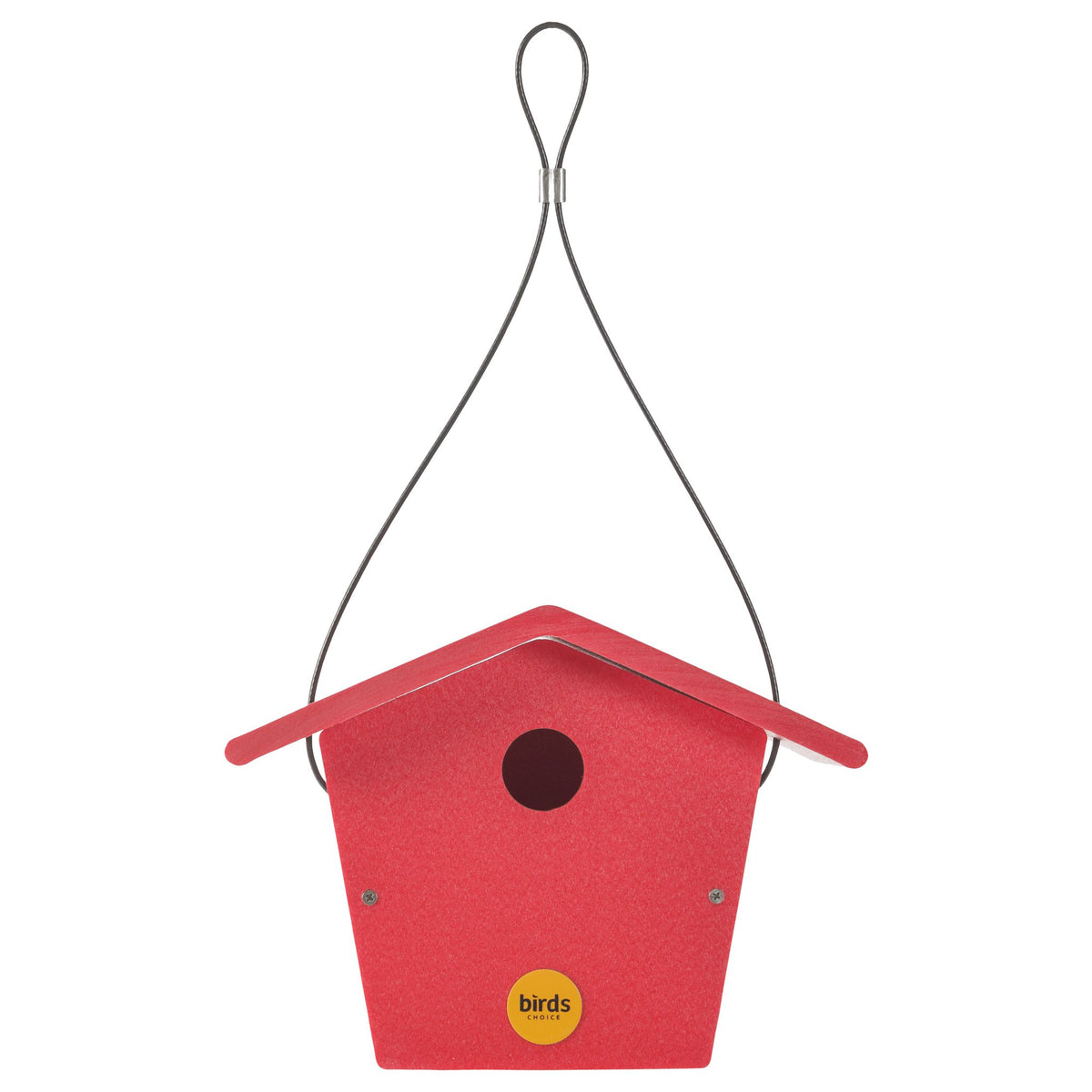 Wren House in Red Recycled Plastic - Birds Choice