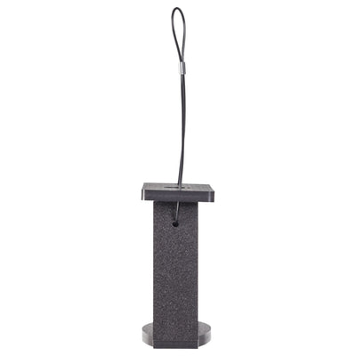 Recycled Plastic Suet Feeder in Black - Birds Choice