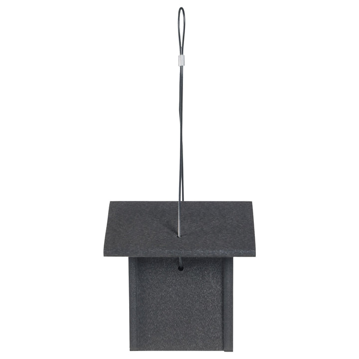 Wren House in Black Recycled Plastic - Birds Choice