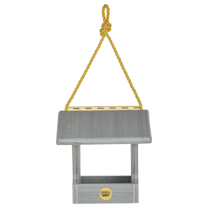 Modern Farmhouse Small Hopper Feeder in Driftwood - Birds Choice