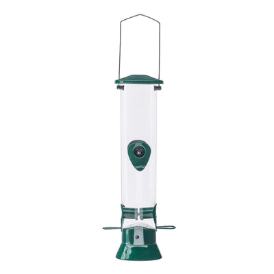 Large Economy Tube Bird Feeder with 4 Ports - Birds Choice
