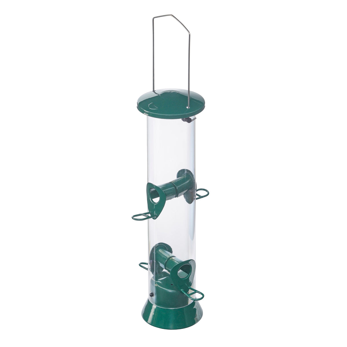 Large Economy Tube Bird Feeder with 4 Ports - Birds Choice