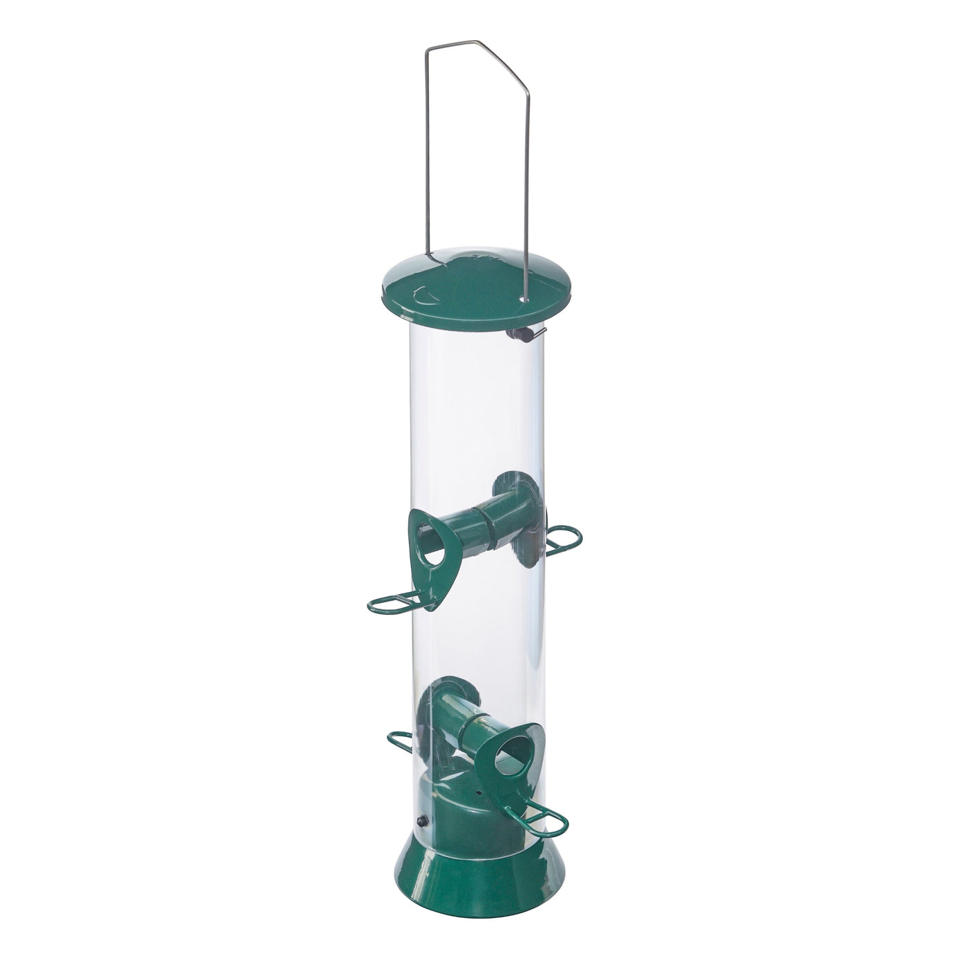Large Economy Tube Bird Feeder with 4 Ports - Birds Choice