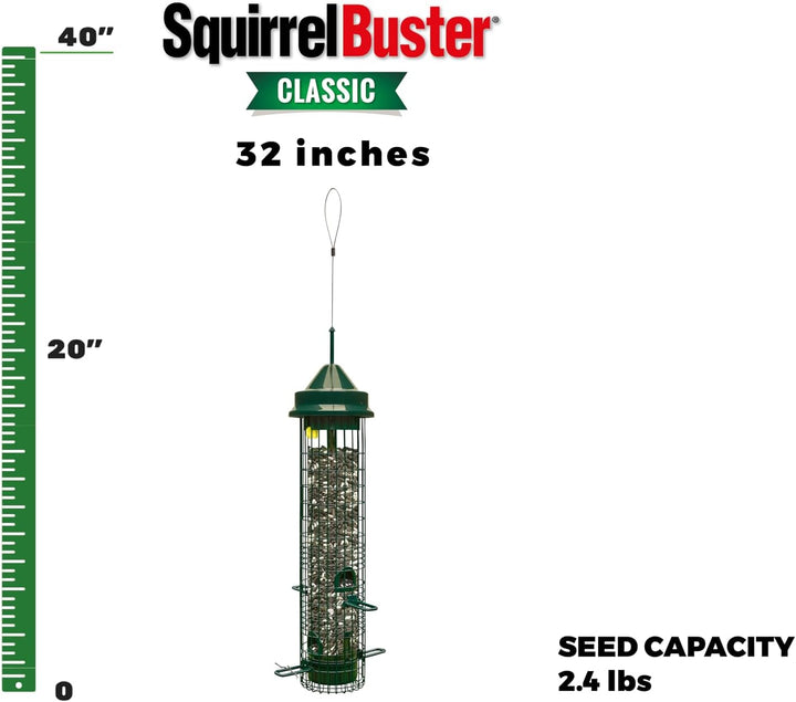 Brome Squirrel Buster Classic Squirrel-proof Bird Feeder - Birds Choice