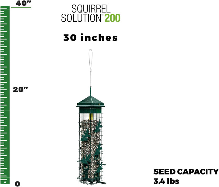 Brome Squirrel Solution 200 Squirrel Proof Feeder - Birds Choice