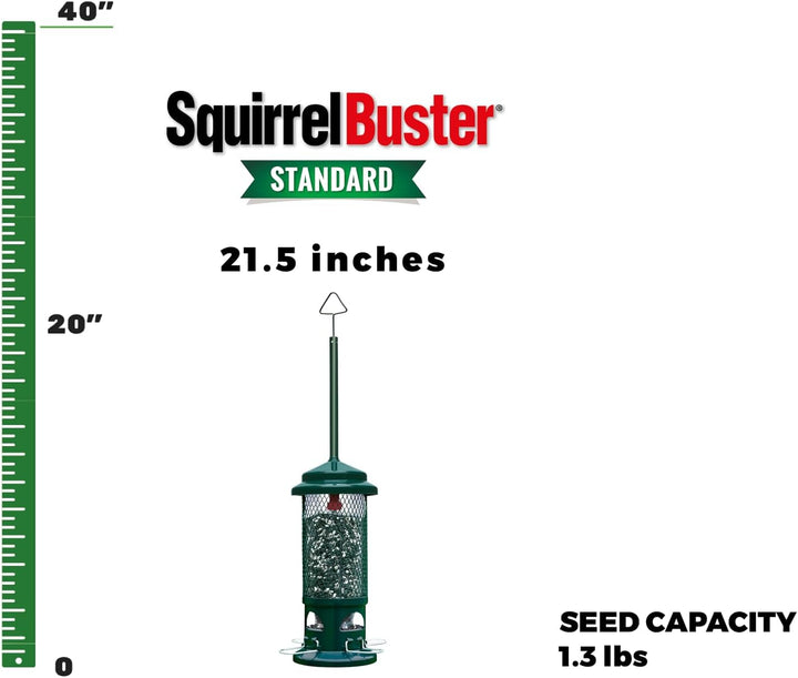 Brome Squirrel Buster Standard Squirrel-proof Bird Feeder - Birds Choice
