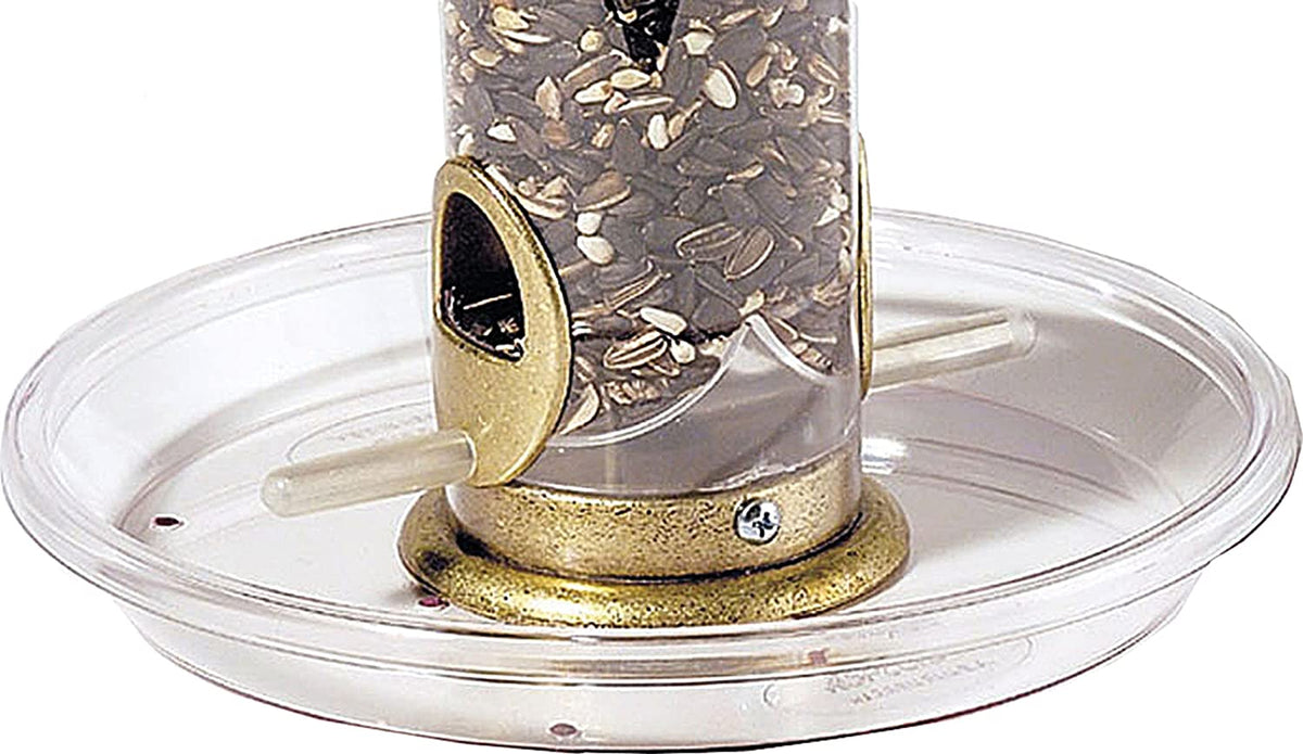 Aspects Round Seed Tray for Tube Top Feeders - Birds Choice