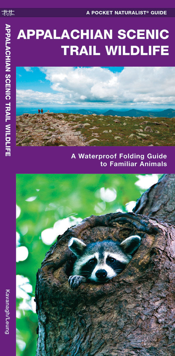 Appalachian Scenic Trail Wildlife, Waterproof Pocket Guide - Birds Choice