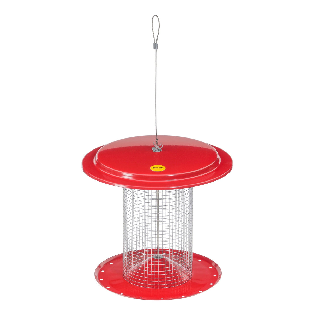 Sunflower Seed Bird Feeder in Red - Birds Choice