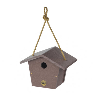 Wren House in Cinnamon Recycled Plastic - Birds Choice