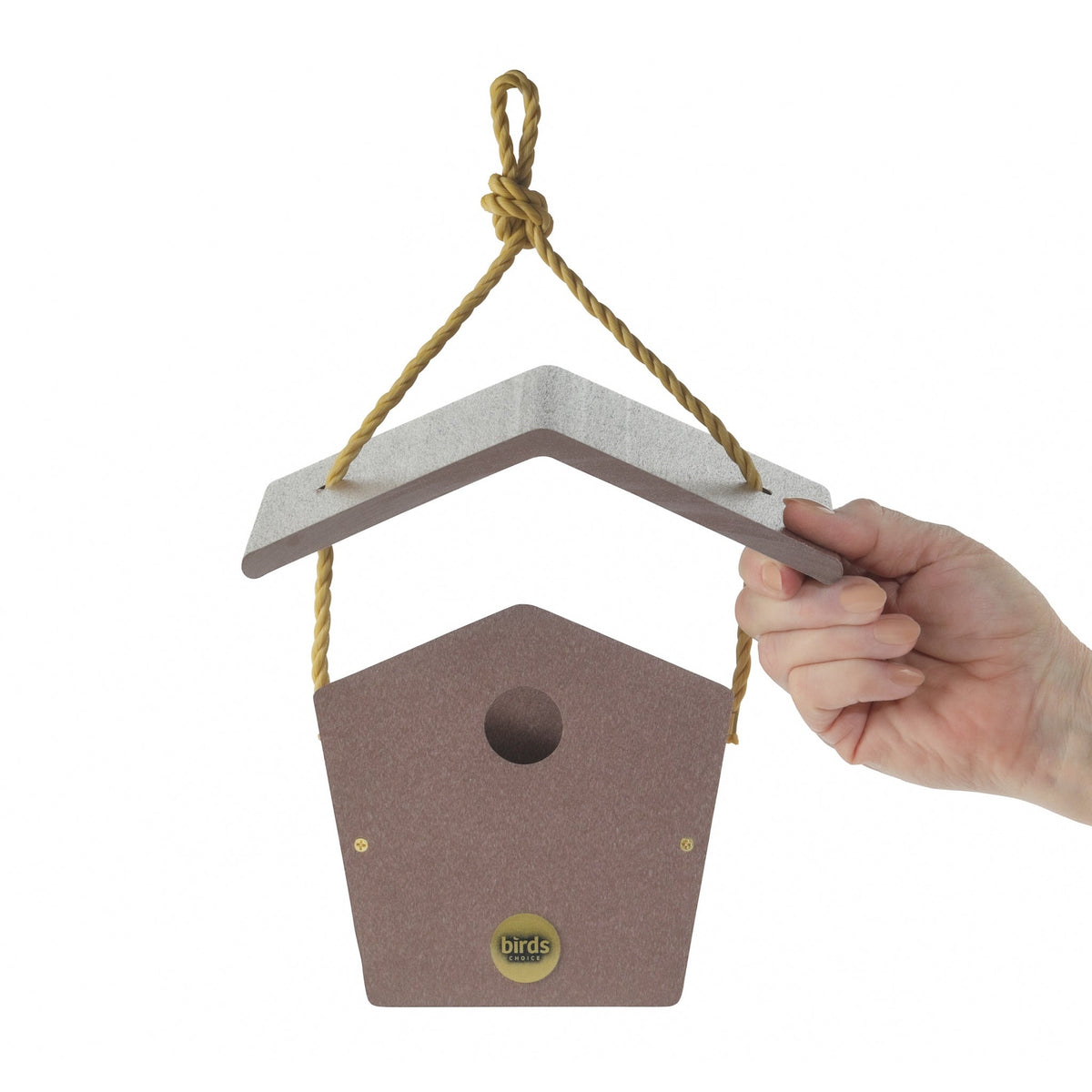 Wren House in Cinnamon Recycled Plastic - Birds Choice