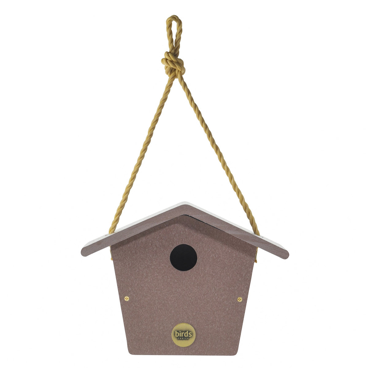 Wren House in Cinnamon Recycled Plastic - Birds Choice