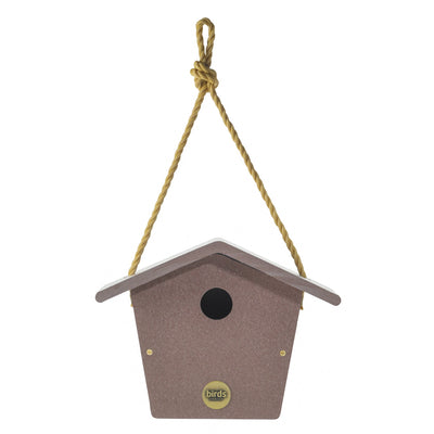 Wren House in Cinnamon Recycled Plastic - Birds Choice
