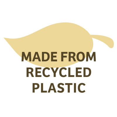 Medium Hopper Bird Feeder in Green Recycled Plastic