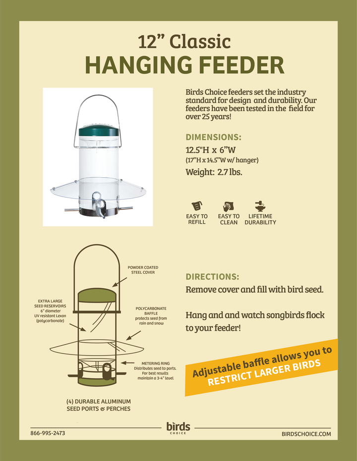 Peckish - Mangiatoia Per Uccelli, Colore: Naturale (n5X - Foto 4