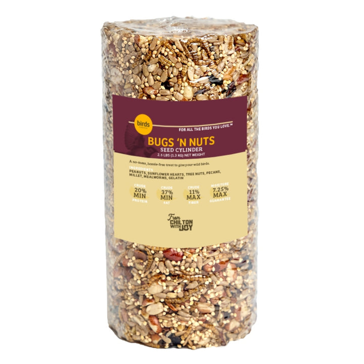 Bugs &amp; Nuts Seed Cylinder - Small - Birds Choice