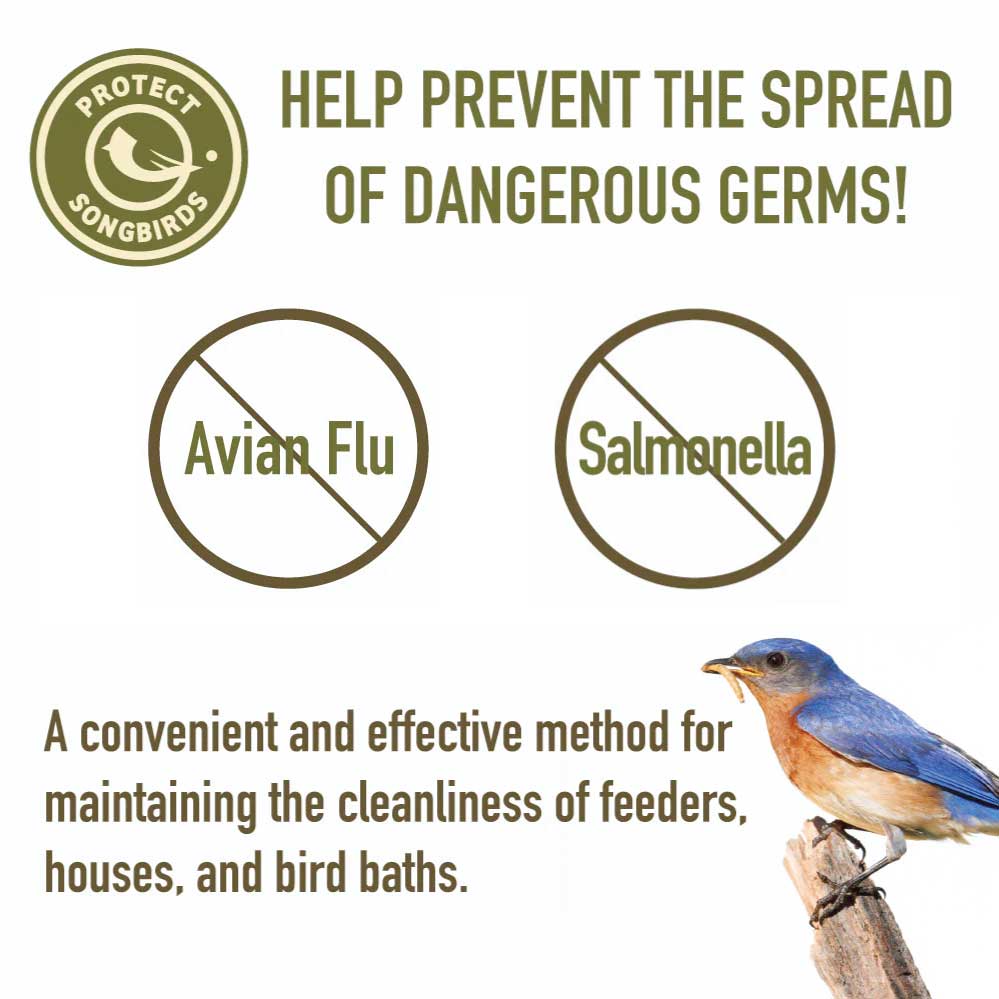 Birds Choice Bird Feeder and Bird House Cleaner 32 oz. - Birds Choice