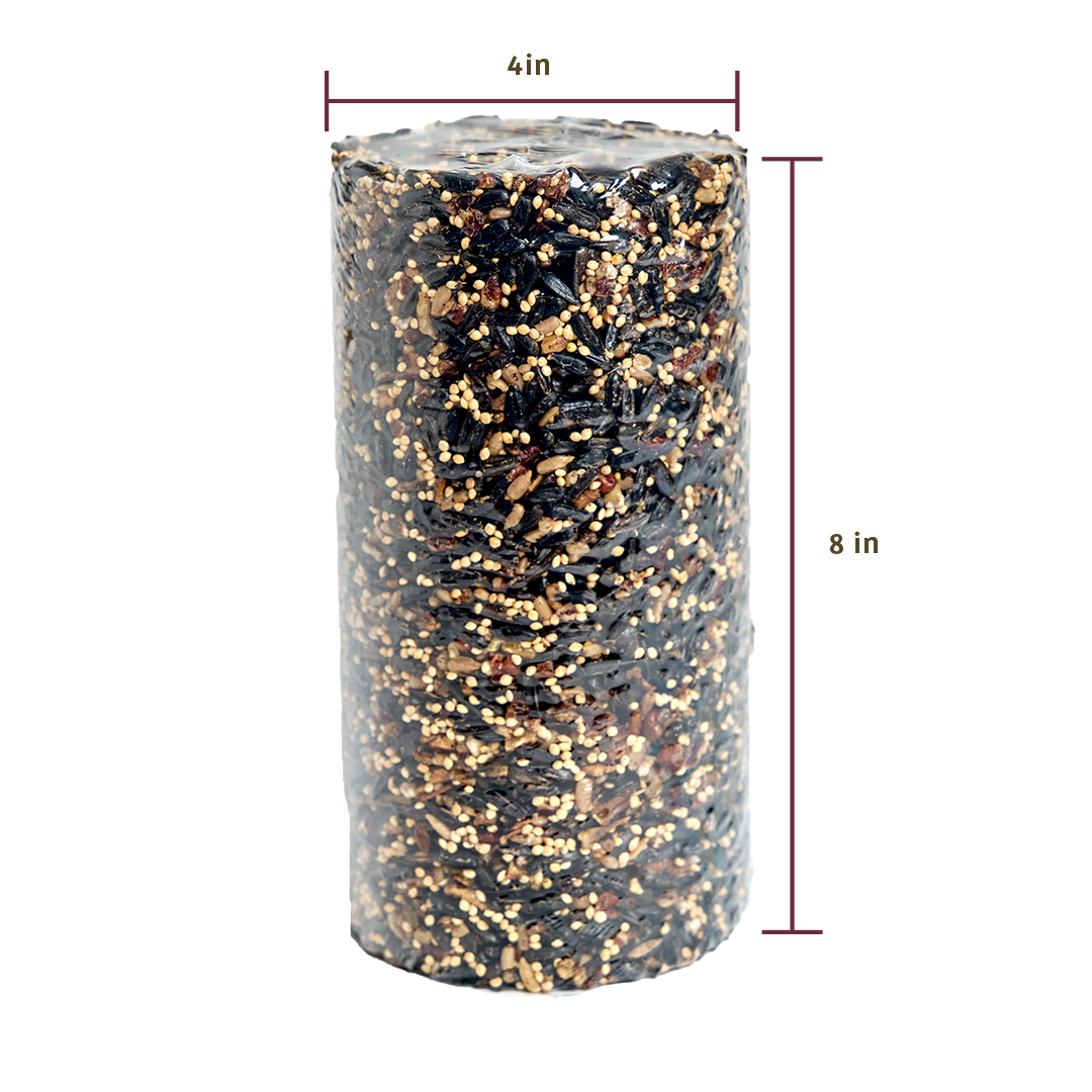 Cardinals Crave Seed Cylinder - Small - Birds Choice