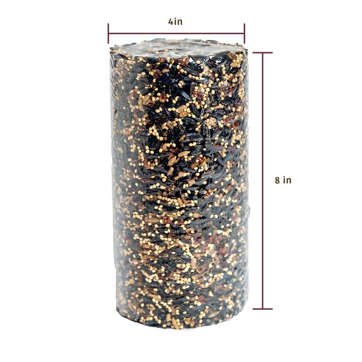 Cardinals Crave Seed Cylinder - Small - Birds Choice