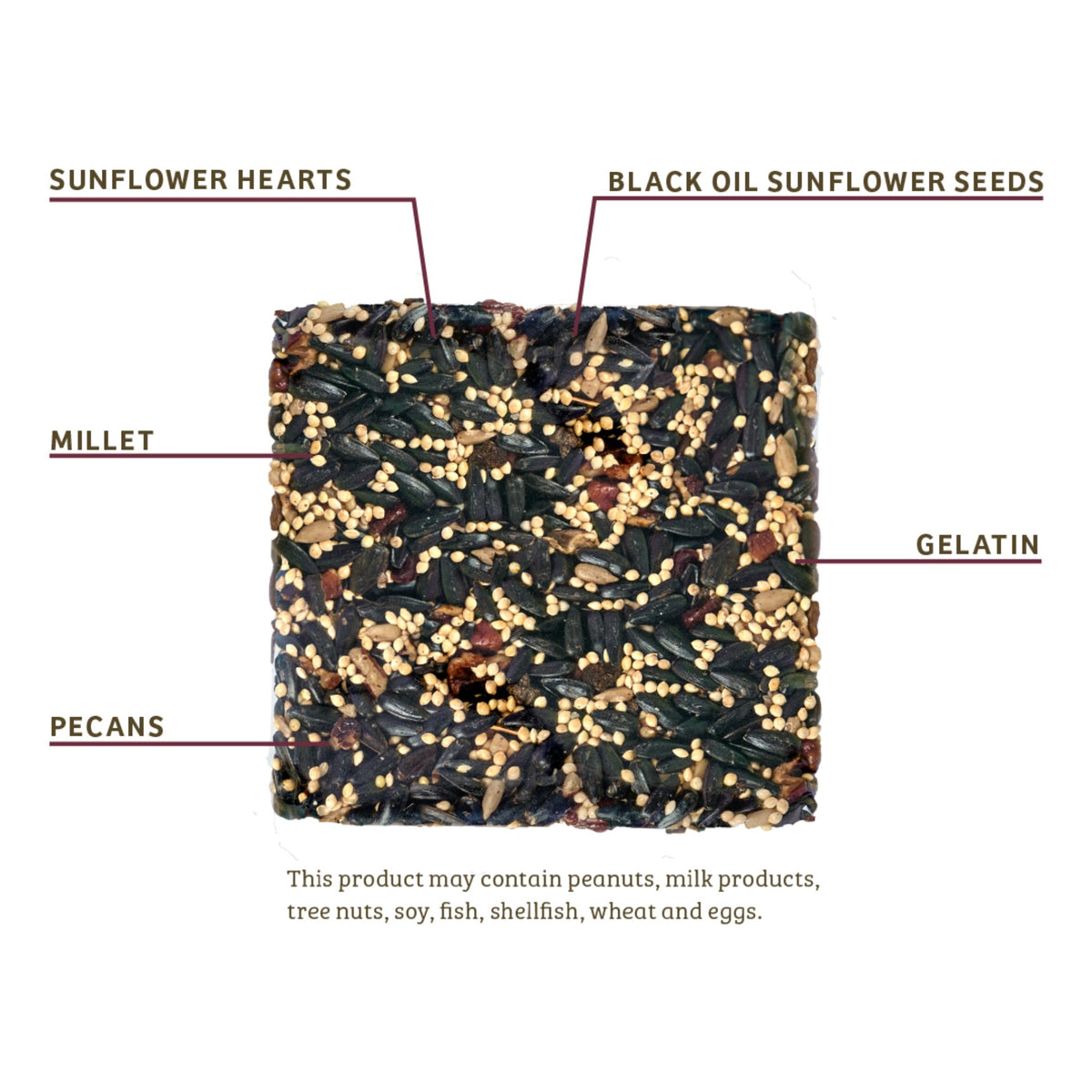 Cardinals Crave Seed Cake - Birds Choice
