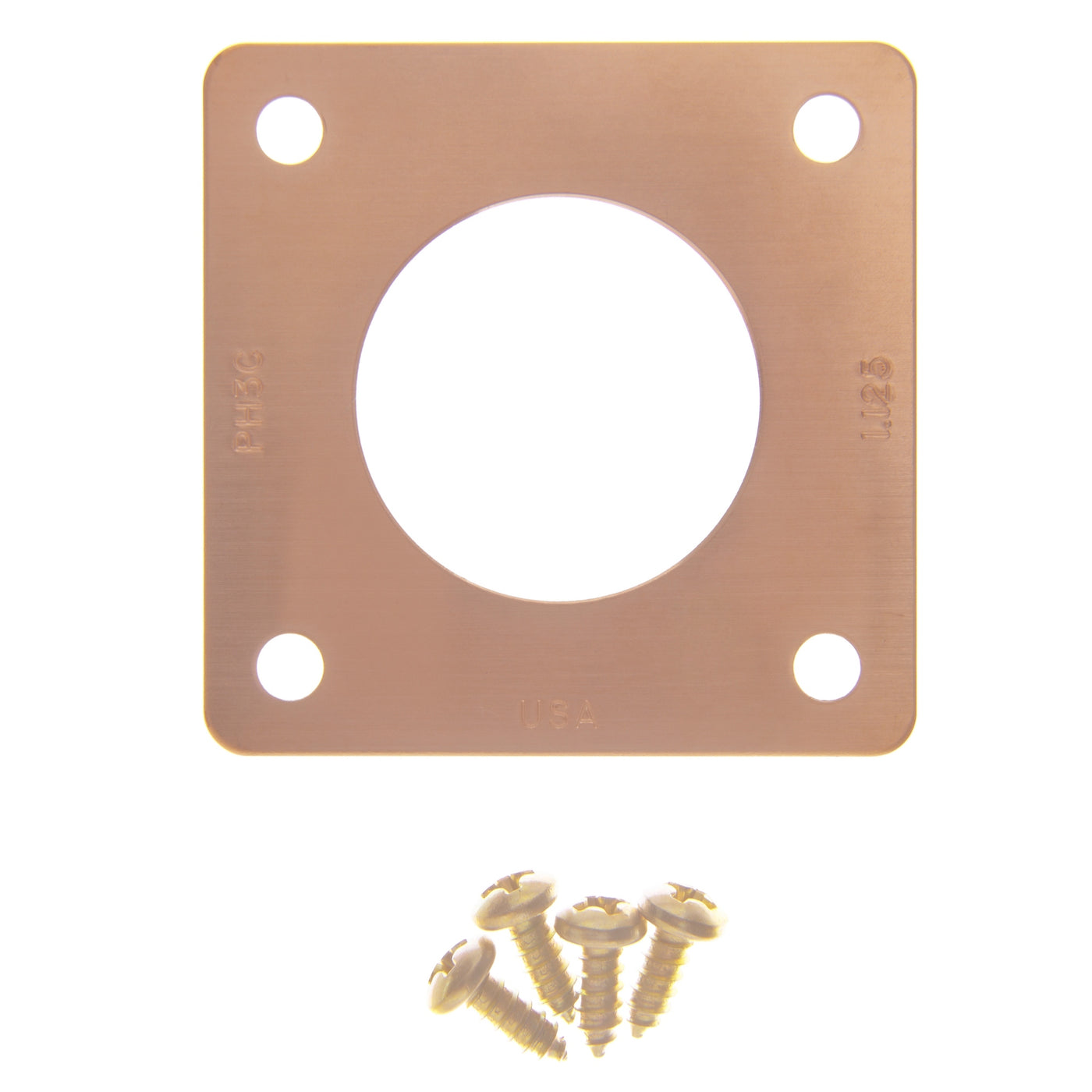 Copper Portal Predator Guard for Bird House 1.25"