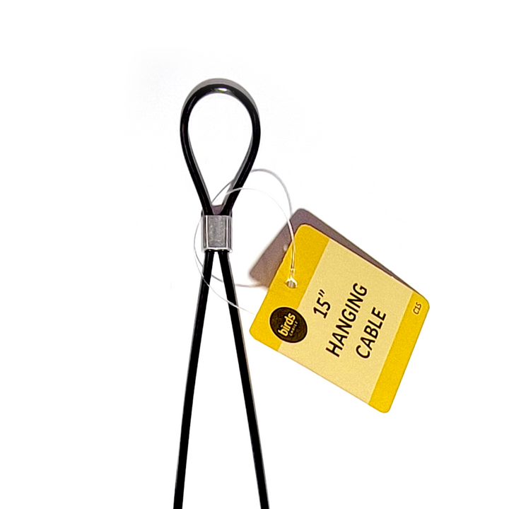 Bird Feeder Push In Hanging Cable 15" - Birds Choice