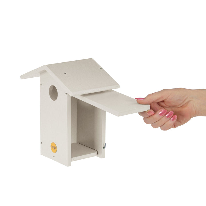Bluebird House in Sea Salt Recycled Plastic - Birds Choice