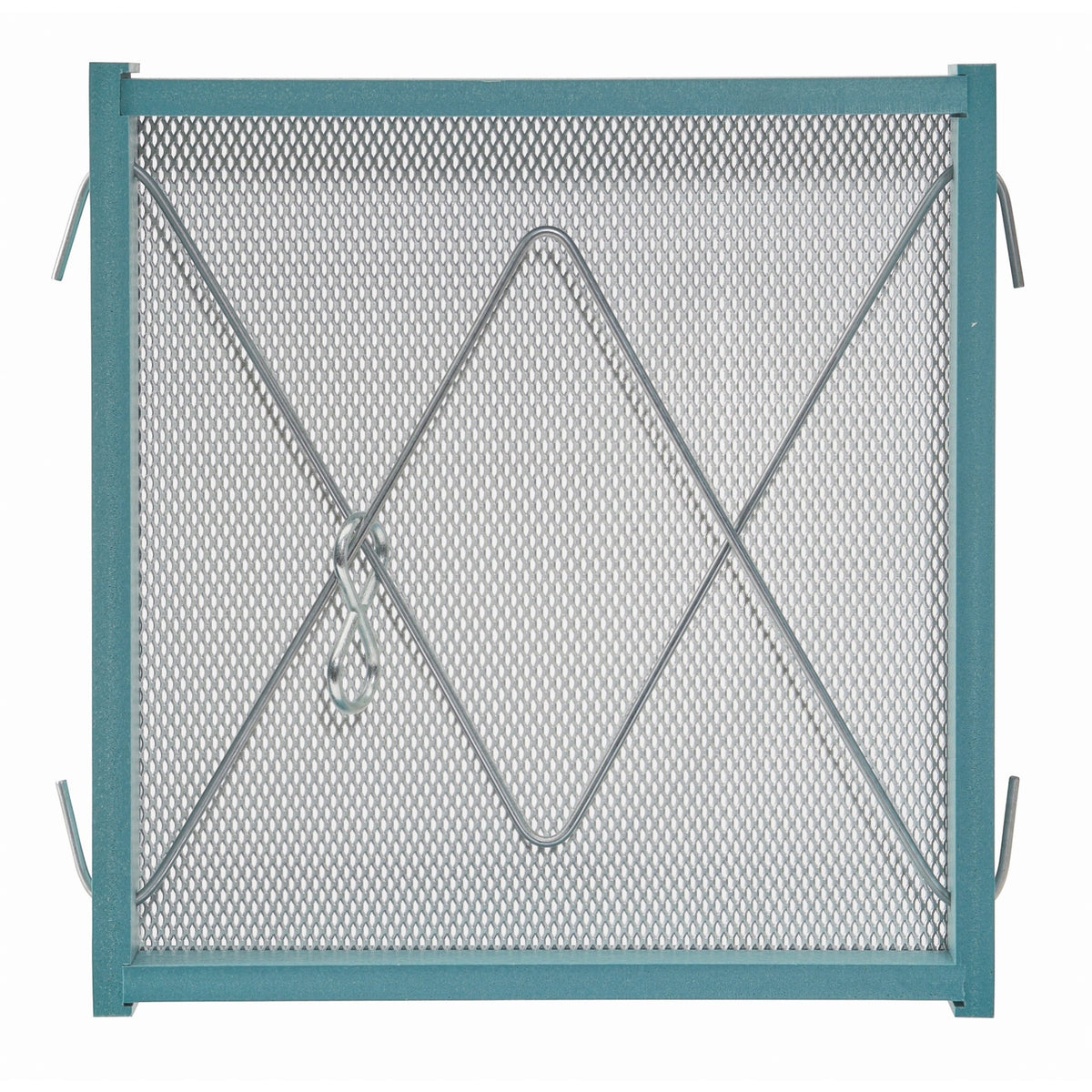 Small Hanging Platform Bird Feeder in Blue Recycled Plastic - Birds Choice