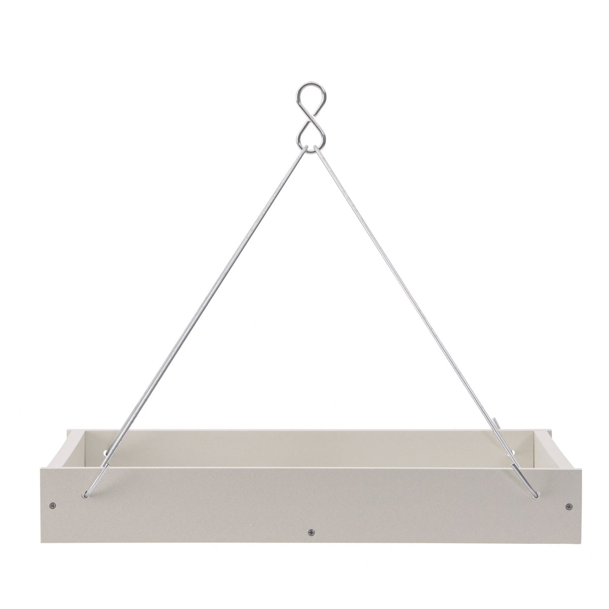 Large Hanging Platform Bird Feeder in Sea Salt Recycled Plastic - Birds Choice