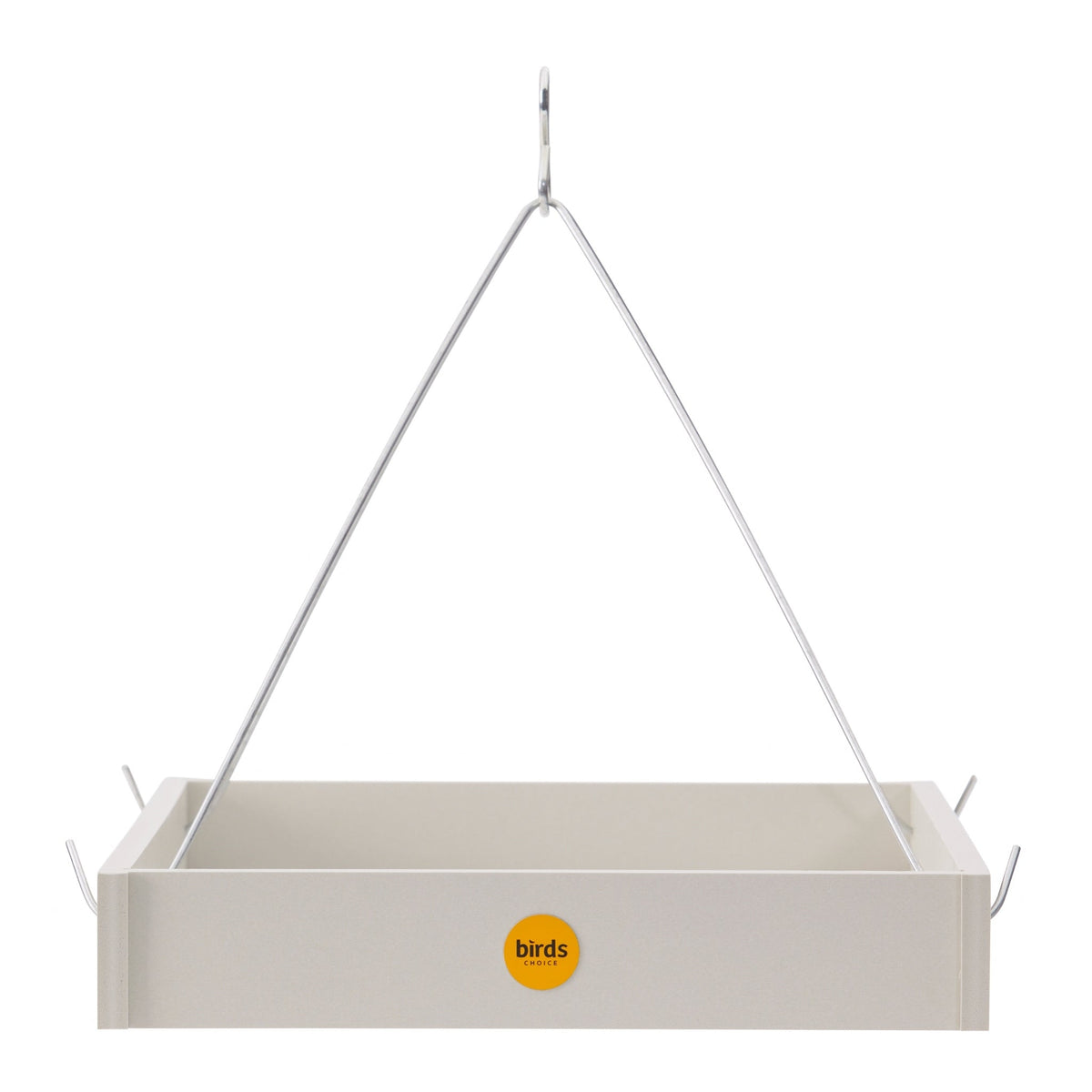 Large Hanging Platform Bird Feeder in Sea Salt Recycled Plastic - Birds Choice