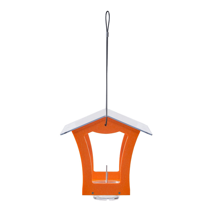 Oriole Bird Feeder in Orange Recycled Plastic - Birds Choice