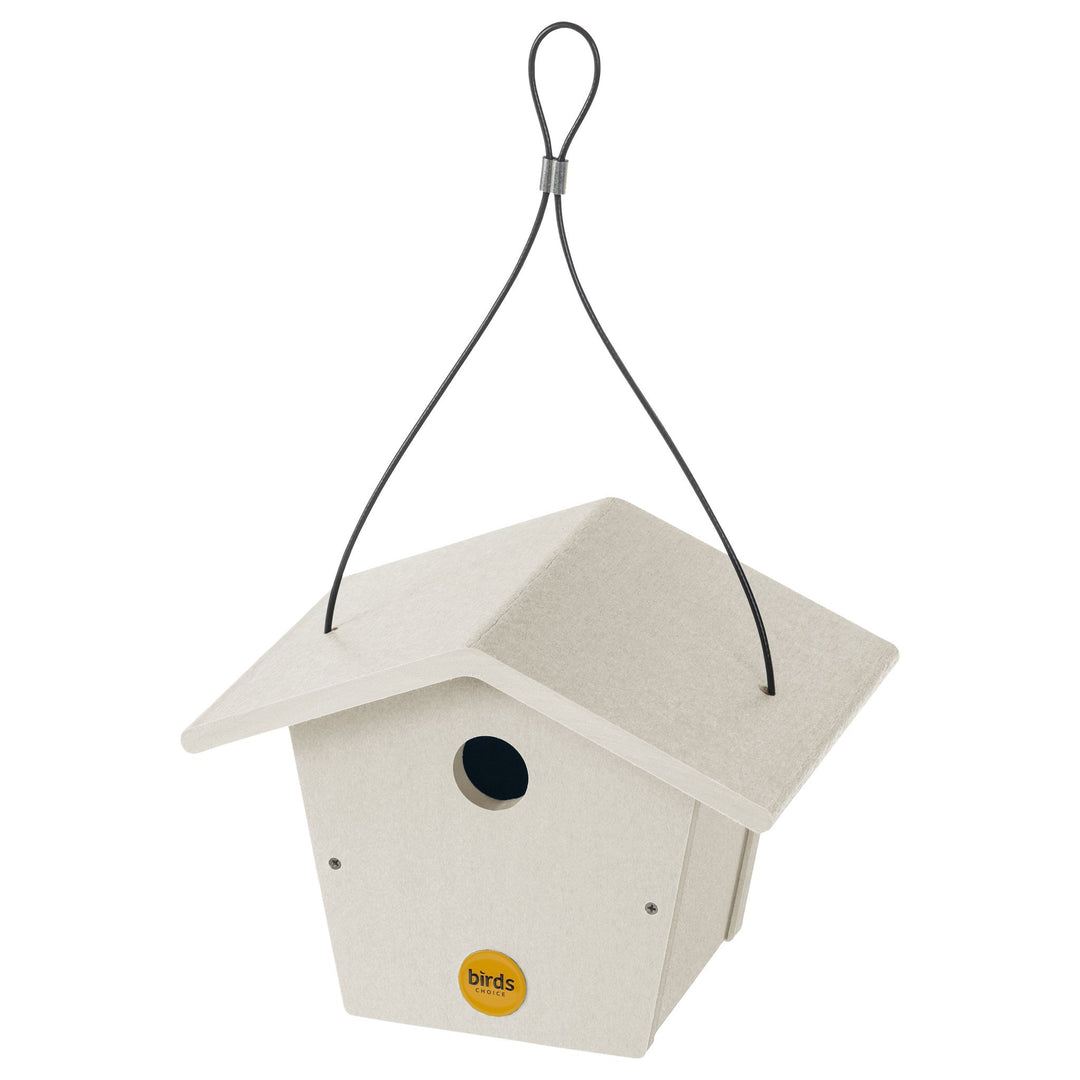 Wren House in Sea Salt Recycled Plastic - Birds Choice