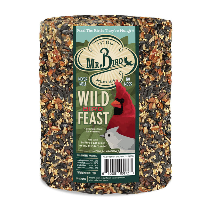 Mr. Bird WildBird Feast Seed Cylinder – Large - Birds Choice