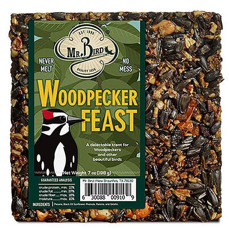 Mr. Bird Woodpecker Feast Cake – Small - Birds Choice