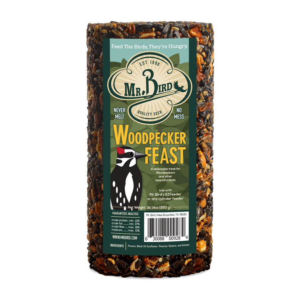 Mr. Bird Woodpecker Feast Cylinder – Small - Birds Choice