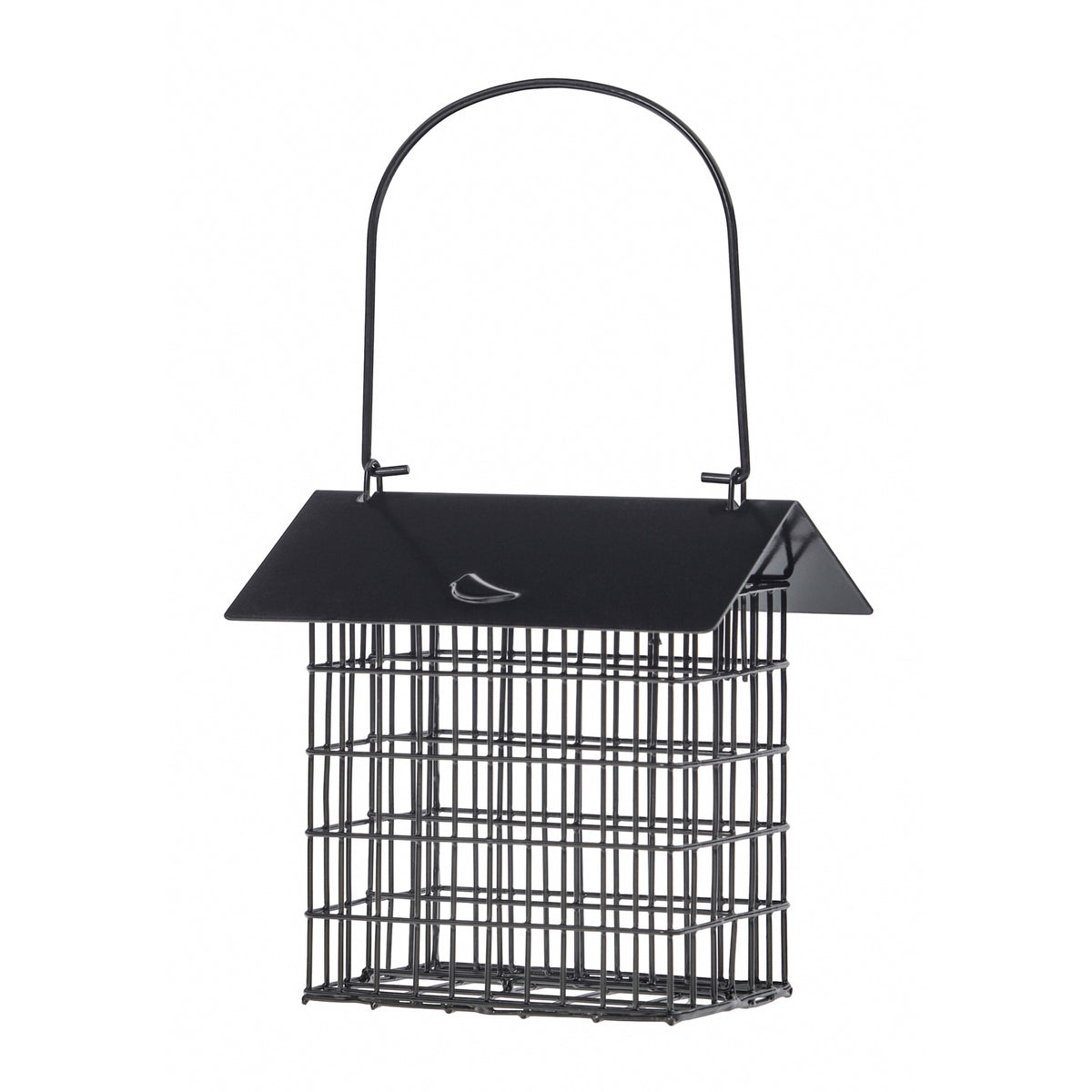 Modern Farmhouse Metal Double Suet Feeder – Black - Birds Choice