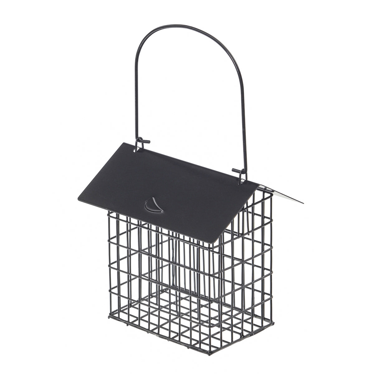 Modern Farmhouse Metal Double Suet Feeder – Black - Birds Choice