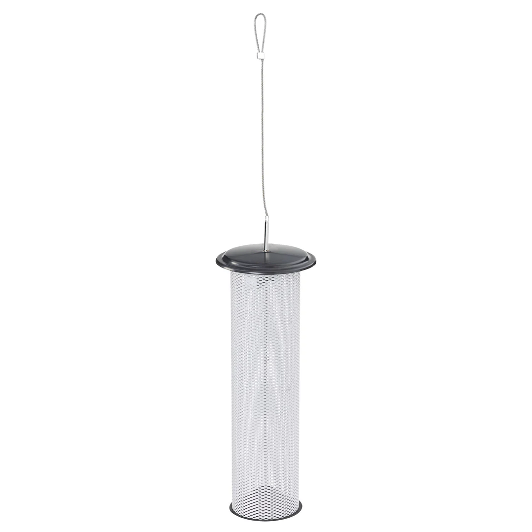 Modern Farmhouse Finch Feeder in Black and White - Birds Choice