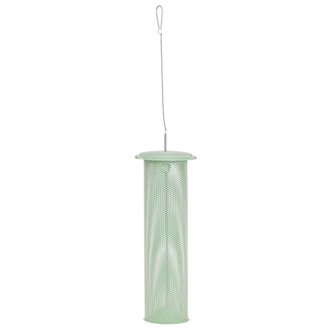 Modern Farmhouse Finch Feeder in Sage Green - Birds Choice