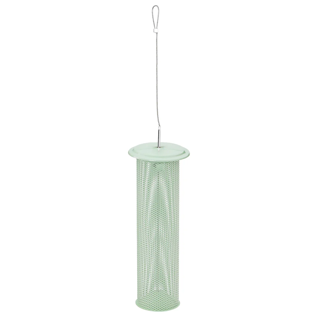 Modern Farmhouse Finch Feeder in Sage Green - Birds Choice