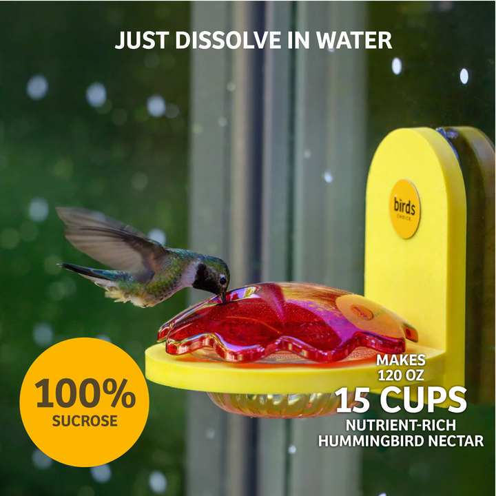 Hummingbird and Oriole Nectar with Nectar Defender 24 oz. Resealable Pouch - Birds Choice