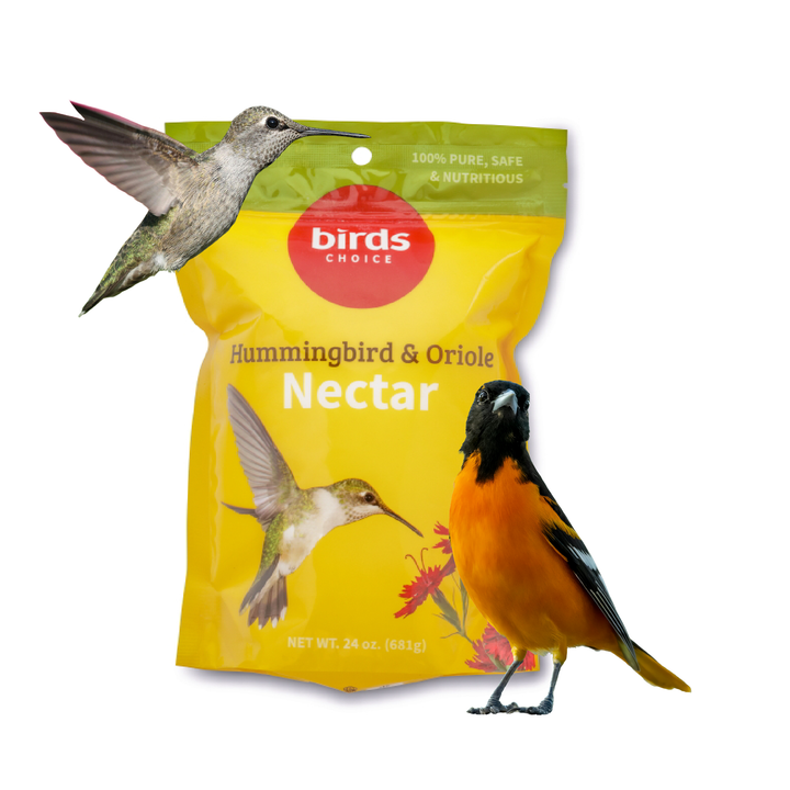 Hummingbird and Oriole Nectar 24 oz. Resealable Pouch - Birds Choice
