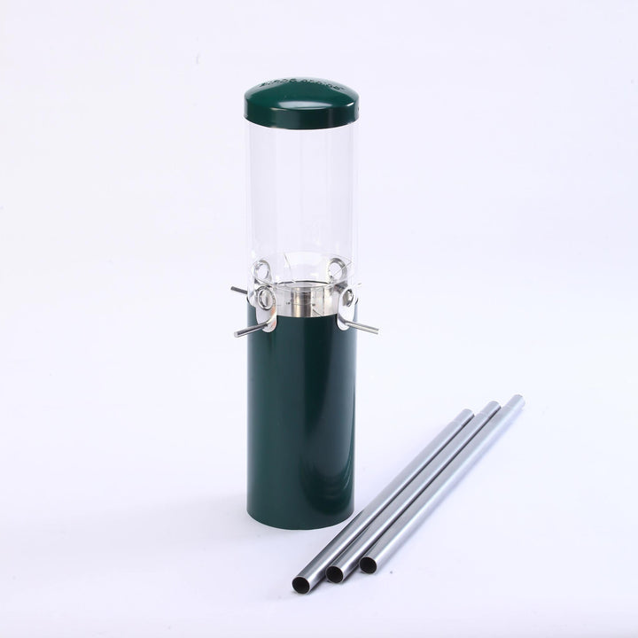 Squirrel Proof Classic Bird Feeder with Pole and Squirrel Baffle - Birds Choice